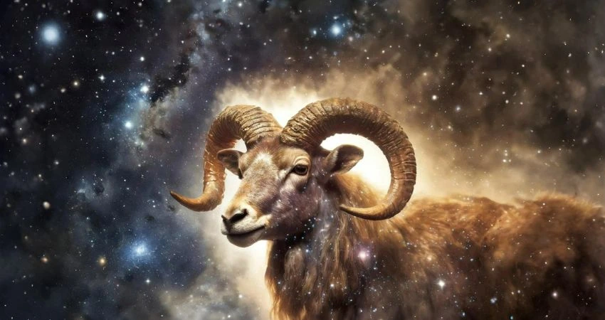 Aries horoscope symbol ram.